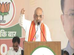 
      
      Amit Shah takes dig at Rahul Gandhi
      
      