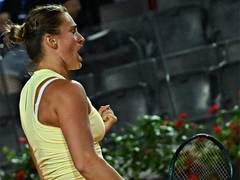 
      
      Italian Open: Sabalenka fends off Svitolina to seal QFs spot
      
      