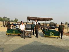 
      
      Indian Army Introduces Hexacopter Drone Mounted with Machine Gun 
      
      