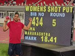 
      
      Abha Khatua creates shot put national record in Federation Cup 
      
      