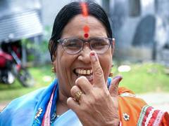 
      
      66.95 pc voter turnout recorded so far in first 4 phases
      
      