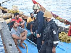 
      
      Maharashtra: Indian Coast Guard seizes 25 tons of unaccounted die
      
      