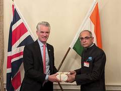 
      
      Kwatra's London visit aimed to strengthen India-UK bilateral ties
      
      