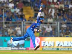 
      
      Hardik Pandya fined for maintaining slow over-rate
      
      