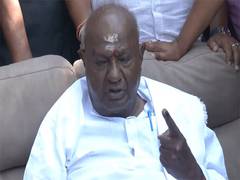 
      
      Fmr PM HD Deve Gowda speaks on sex abuse scandal
      
      