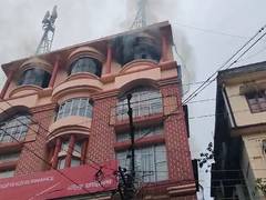 
      
      Assam: Fire broke out at building in Silchar 
      
      