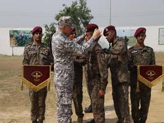 
      
      Maroon Beret ceremonial parade held at GRTC Chandinagar
      
      
