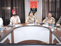 
      
      ADGP Jammu Zone reviews security preparedness
      
      