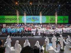 
      
      Mansoor bin Mohammed attends closing of inaugural School Games
      
      