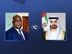 
      
      UAE President receives phone call from President of Congo
      
      