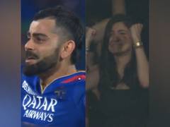 
      
      Virat-Anushka get emotional as RCB secures spot in playoffs
      
      