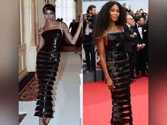 
      
      Naomi Campbell revives her 1997 Chanel dress for Cannes
      
      