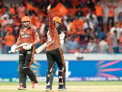 
      
      SRH surpasses RCB to become team with most sixes in T20 series
      
      