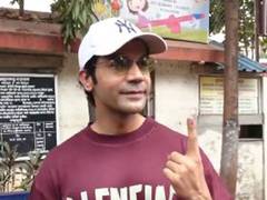 
      
      LS polls: RajKummar Rao emphasises importance of each vote
      
      
