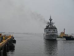
      
      Eastern Fleet Ships arrive in Manila, Philippines
      
      