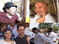 
      
      Bollywood stars turn out in droves for Lok Sabha polls
      
      