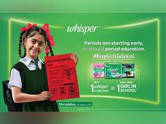 
      
      Whisper Teaches Young Girls - Periods ka Matlab Healthy hai Aap
      
      