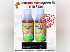
      
      FSSAI-marked cow urine circulated on social media is fake
      
      