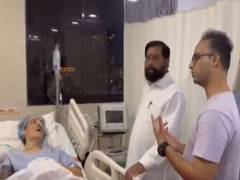 
      
      CM Shinde visits late Sena mentor's ailing sister
      
      