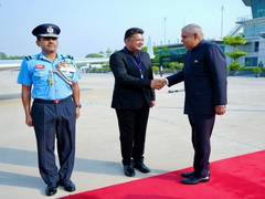 
      
      Vice President embarks to Tehran for Iranian President's funeral
      
      