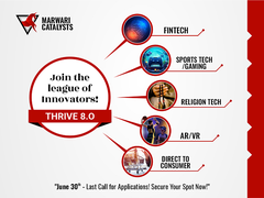 
      
      Marwari Catalysts Invites Applications for Fintech and Sports 
      
      