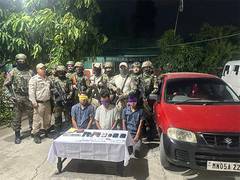 
      
      Manipur: Forces nab three armed cadres of KCP
      
      