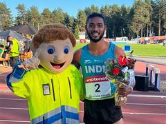 
      
      Tejas Shirse establishes new national record in men's hurdles
      
      