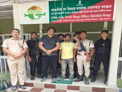 
      
      Rhino poaching attempt foiled in Kaziranga, poachers nabbed
      
      