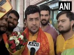 
      
      100pc voting in favour of BJP in UP so far: Tejasvi Surya
      
      