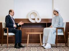 
      
      Abdullah bin Zayed receives Yemen's Minister of Foreign Affairs 
      
      