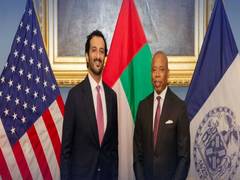
      
      UAE's Minister of Economy Bin Touq meets NYC mayor
      
      