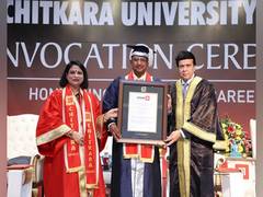 
      
      Chitkara University Bestows Honorary Doctorate for healthcare 
      
      