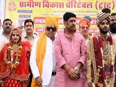 
      
      Hukum Uday Pratap Singh Graces Mass Marriage Event in Jaipur
      
      