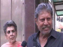 
      
      LS Polls: Former India cricketer Kapil Dev casts vote in Delhi
      
      