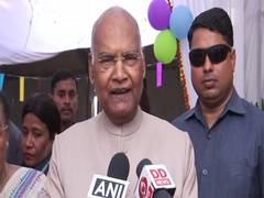 
      
      Vote for strengthening of democracy: Ram Nath Kovind 
      
      