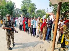 
      
      49.2 pc voter turnout recorded in Phase 6 till 3 pm
      
      