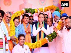 
      
      Punjab: Uttarakhand CM holds rally in support of BJP candidate
      
      