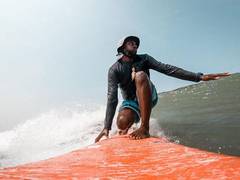 
      
      Hopefully in coming years, Indian surfers will compete in Olympic
      
      