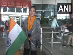 
      
      Anasuya Sengupta returns to Delhi after historic Cannes win
      
      