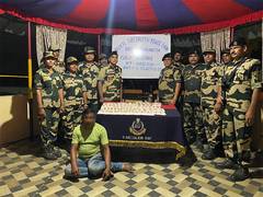 
      
      BSF arrests smuggler with 89 gold biscuits worth Rs 12 crore
      
      