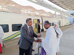 
      
      Indian Hajis to use high-speed train from Jeddah to Makkah
      
      