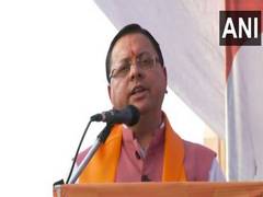 
      
      Congress' appeasement politics is threat to India's unity: CM Dha
      
      