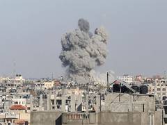 
      
      Israeli airstrikes hit Rafah, kills two senior Hamas commanders 
      
      