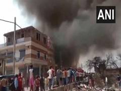 
      
      Delhi: Massive fire engulfs wood warehouse in Bhalswa Dairy area
      
      