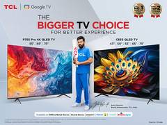 
      
      TCL Unveils Lineup of Google QLED, 4K QLED & 4K UHD TVs 
      
      