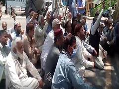 
      
      PoJK: Retired govt employees protest, demands pension hike 
      
      