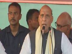 
      
      Defence Minister Rajnath Singh attacks Congress, ally RJD
      
      