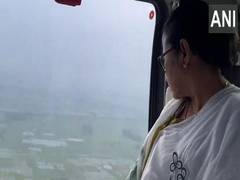
      
      West Bengal CM conducts aerial survey of cyclone-hit areas
      
      