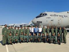 
      
      IAF contingent arrives in Alaska for multinational Exercise
      
      