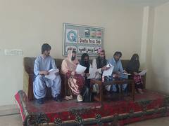 
      
      Baloch political activists condemn systematic atrocities by Pak
      
      